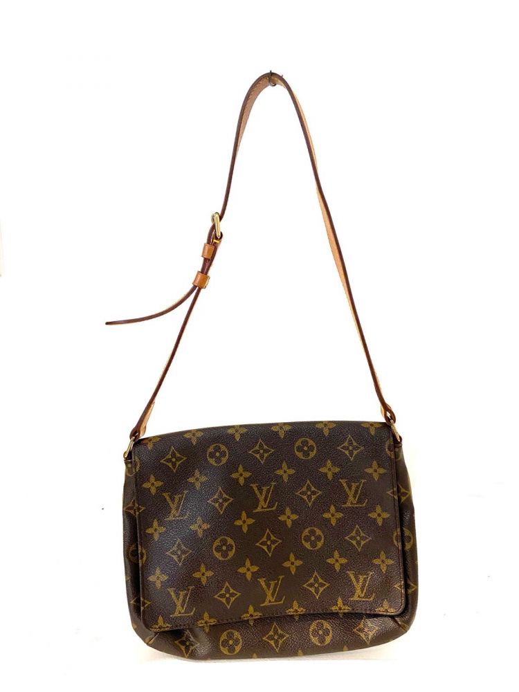281. LOUIS VUITTON,Sac MUSETTE TANGO, toile... - Lot 281 - Cornette de Saint Cyr maison de ventes