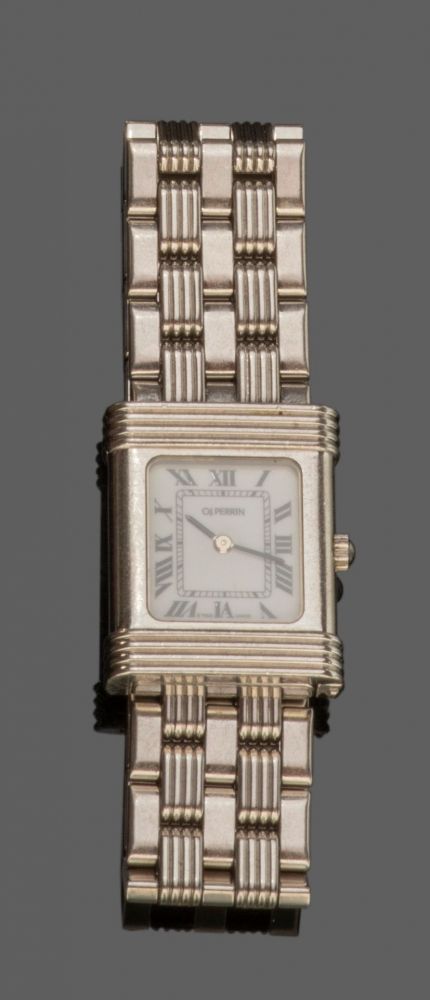 299. OJ PERRIN,No. 1372,Montre bracelet... - Lot 299 - Cornette de Saint Cyr maison de ventes