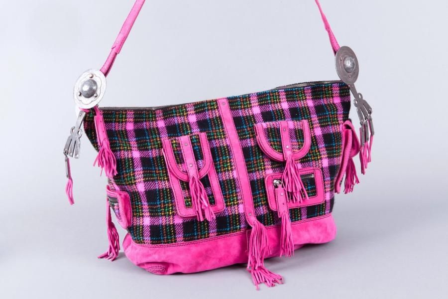 KENZO;Sac weekend 39cm en lainage imprimé…