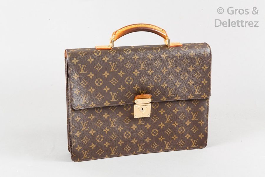 Louis Vuitton Louis Vuitton Brown Nomade Leather Robusto Briefcase