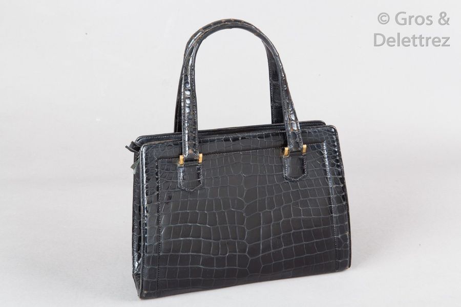 HERMES Paris;Δ*Sac "Pullman" 26cm en crocodile…