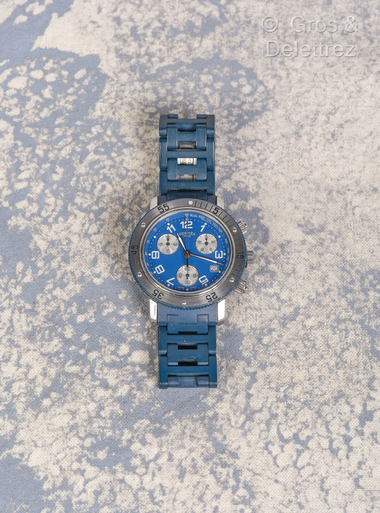 HERMES Paris Swiss made n°CL2.917/2164662... - Lot 195 - Gros & Delettrez