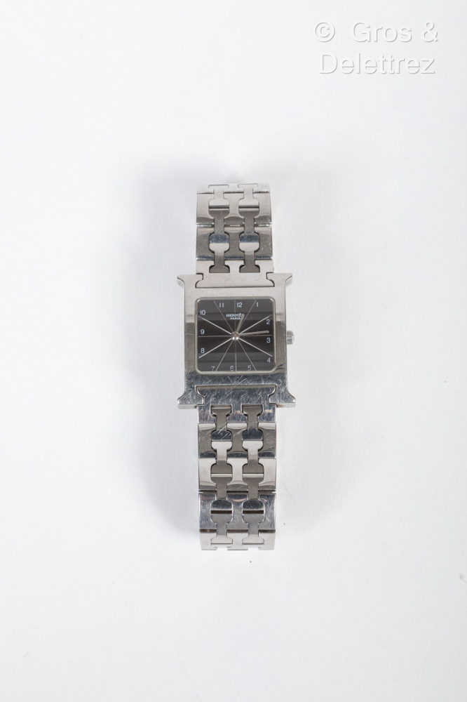 HERMES Paris Swiss made n°HH1.510/1297356... - Lot 190 - Gros & Delettrez