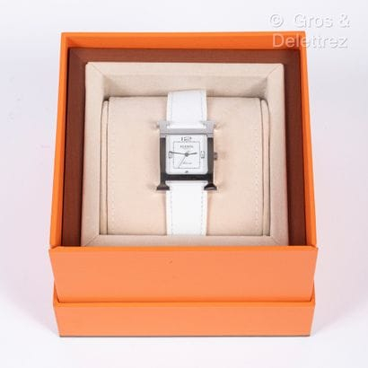 HERMES Paris Swiss made n°HH3.510/3705779 - Montre "Heure H" - Lot 115