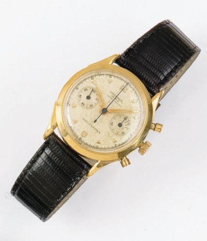 UNIVERSAL GENEVE - UNI COMPAX. Circa 1950.
