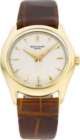Patek Philippe Ref. 2533 Fine Gold Center Second Wristwatch, circa.1950's....