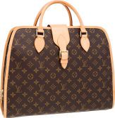 Louis Vuitton Classic Monogram Canvas Rivoli Briefcase Bag....