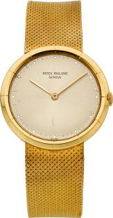 Patek Philippe Ref. 3459 Gent's Gold Wristwatch, circa 1970....