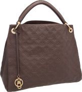 Louis Vuitton Earth Empreinte Leather Artsy MM Bag.