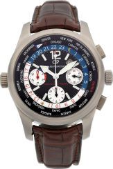 Girard Perregaux Ref. 49800 Limited Edition No. 13/156 Titanium.World Time Chronograph BMW Oracle Challenger of Record, 2007...