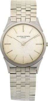 Vacheron & Constantin Ref. 6099 Ultra-Thin White Gold.Wristwatch, circa 1970's....