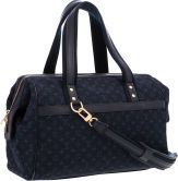 Louis Vuitton Navy Blue Monogram Canvas Josephine Bag.