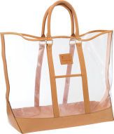 Louis Vuitton Clear Vinyl Centenaire Weekend Tote Bag by Isaac.Mizrahi.