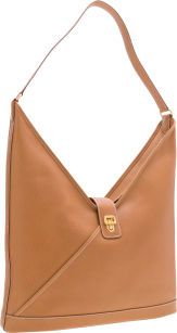 Hermes Natural Ardennes Shoulder Bag with Gold Hardware.