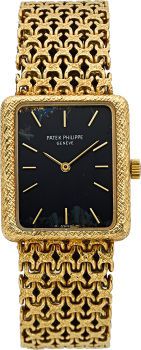 Patek Philippe Ref. 4224 Lady's Gold Bracelet Watch....