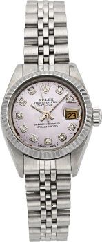 Rolex Ref. 6900 Lady's Oyster Perpetual Datejust Pink.Mother-of-Pearl Dial....
