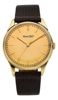 International Watch Co. 18k Gold Vintage Wristwatch, circa 1949....