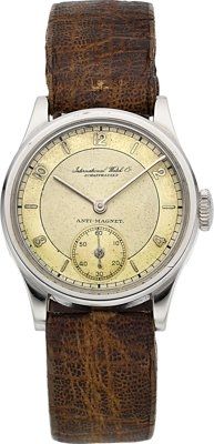 IWC Unique Antimagnetic Vintage Staybrite Steel Wristwatch....