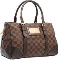 Louis Vuitton Damier Ebene Canvas Berkeley Bag. Excellent.Condition. 12.5 Width x 9 Height x 7.5 Depth....