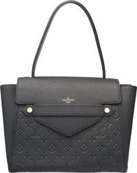 Louis Vuitton Black Monogram Empreinte Leather Trocadero Bag..Excellent Condition. 11.5 Width x 10 Height x 6.Depth...