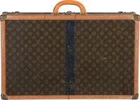 Louis Vuitton Vintage Classic Monogram Canvas Hardsided Alzer 70.Trunk. Good Condition. 28 Width x 18 Height x 9.De...