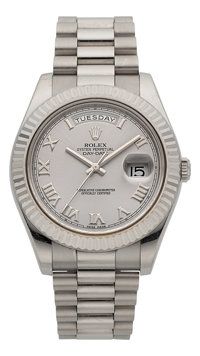 Rolex Very Fine Ref. 218239 White Gold President Day Date II....