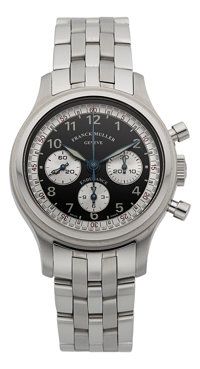 Franck Muller Endurance Sport Limited Edition Steel Chronograph.No. 49/70....