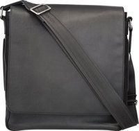 Louis Vuitton Gray Taiga Leather Roman MM Bag. Very Good.Condition. 14 Width x 11 Height x 3.5 Depth....