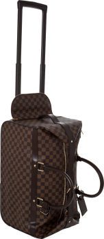 Louis Vuitton Damier Canvas Eole Rolling Overnight Bag....
