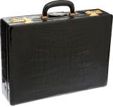 Asprey Black Alligator Briefcase....