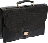 Morabito Black Alligator Briefcase....