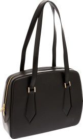 Louis Vuitton Black Epi Leather Voltaire Shoulder Bag....