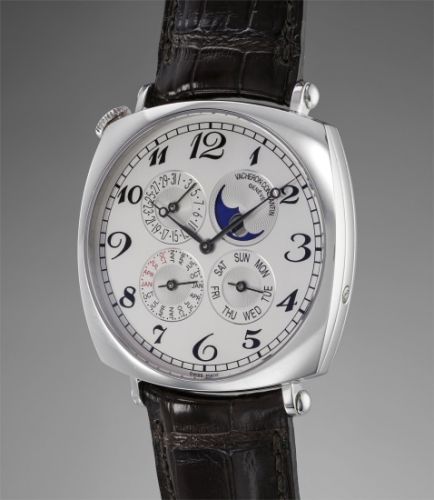 Vacheron Constantin Follow;Ref. 43045;A highly unusual and extremely rare limited edition perpetual calendar wristwatch with moonphases, fitted box and guarantee