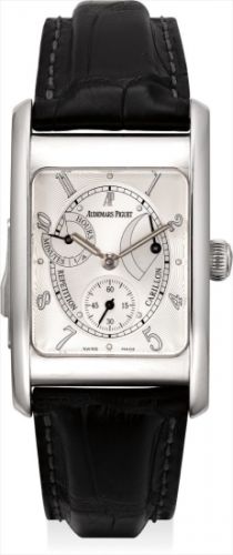 Audemars Piguet Follow;Ref. 25935PT;A fine and rare limited edition platinum minute repeating carillon wristwatch with power reserve and repeating indication