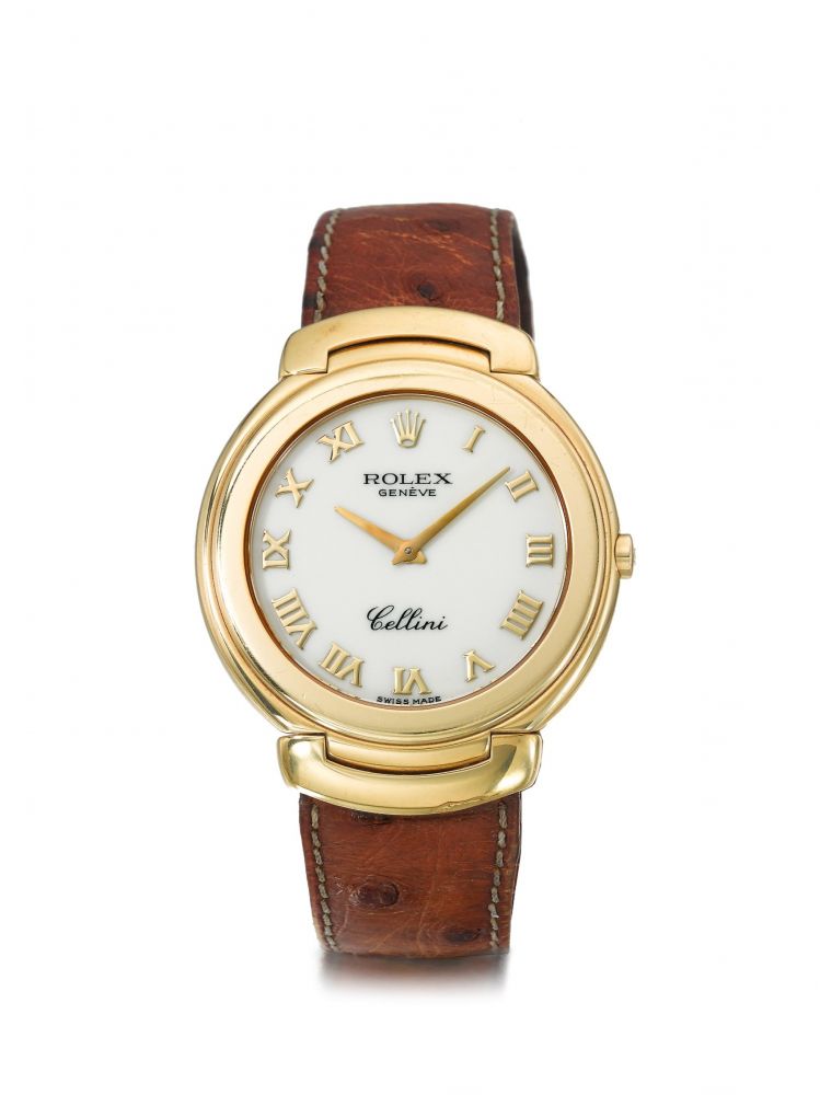 ROLEX | REF 6623, CELLINI A YELLOW GOLD WRISTWATCH CIRCA 1990