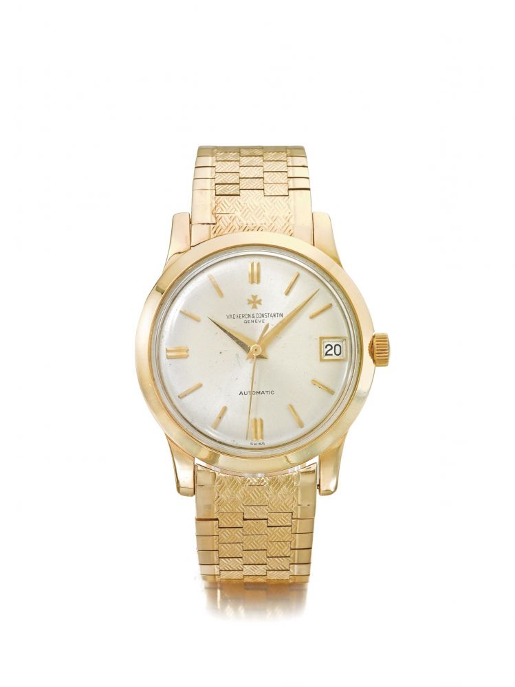 VACHERON CONSTANTIN | REF 63780, A YELLOW GOLD AUTOMATIC CENTER SECONDS WRISTWATCH WITH BRACELET CIRCA 1960