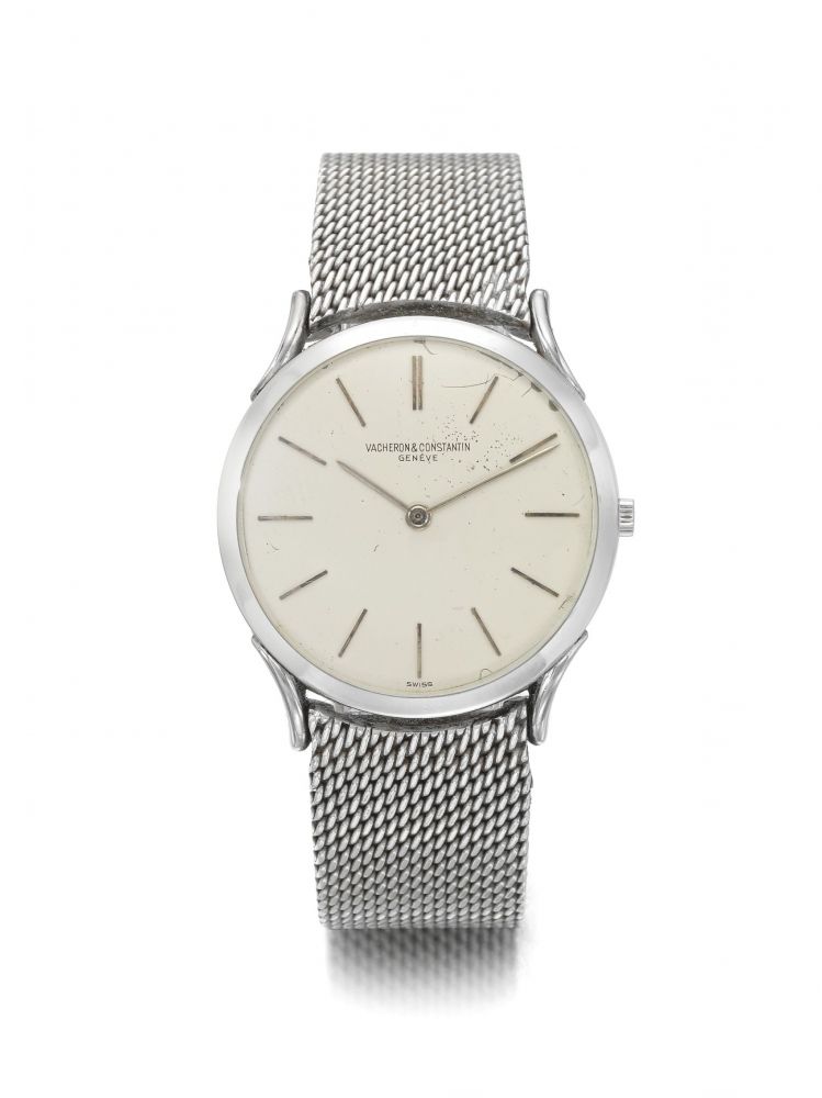 VACHERON CONSTANTIN | REF 4961, WHITE GOLD WRISTWATCH WITH ASSOCIATED BRACELET CIRCA 1980