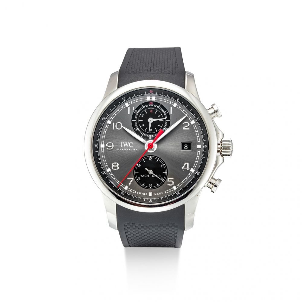 IWC | PORTUGUESE YACHT CLUB, REFERENCE IW 390503, A STAINLESS STEEL CHRONOGRAPH WRISTWATCH WITH DATE, CIRCA 2018