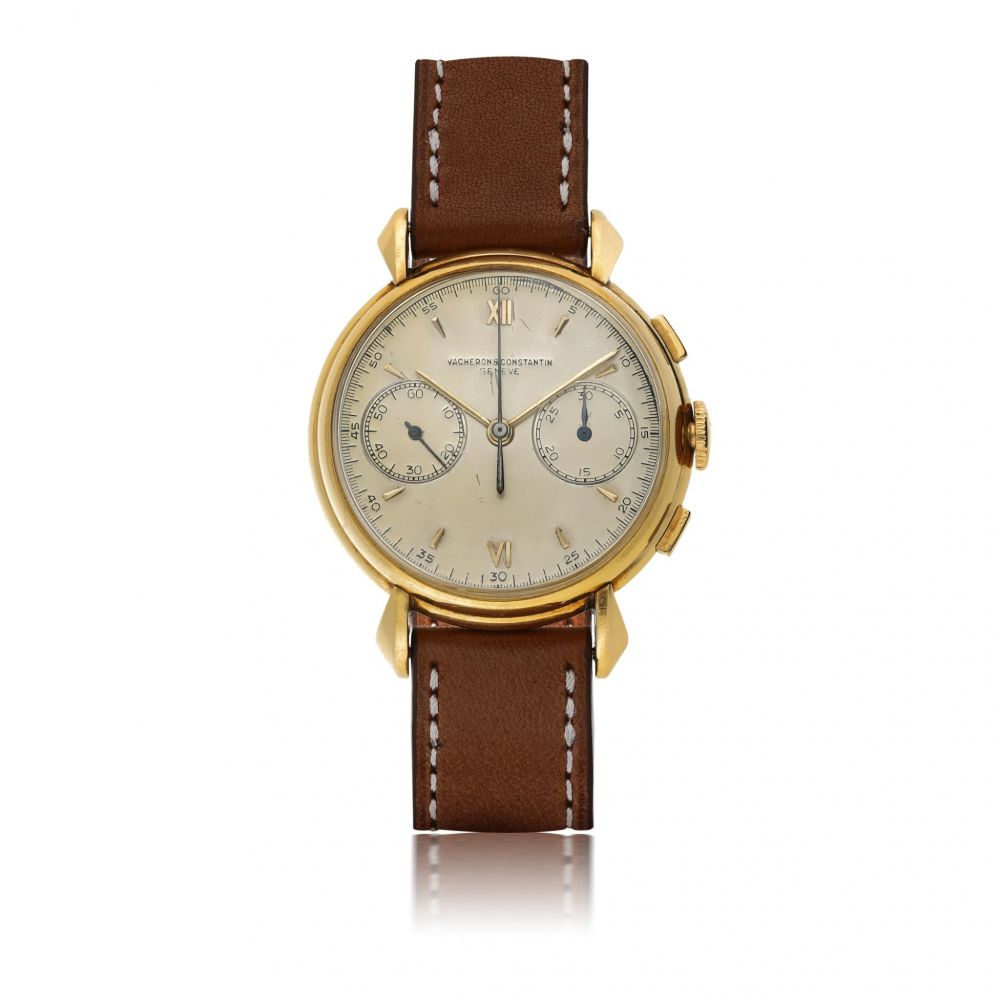 VACHERON CONSTANTIN | REF 4178, A YELLOW GOLD CHRONOGRAPH WRISTWATCH CIRCA 1945