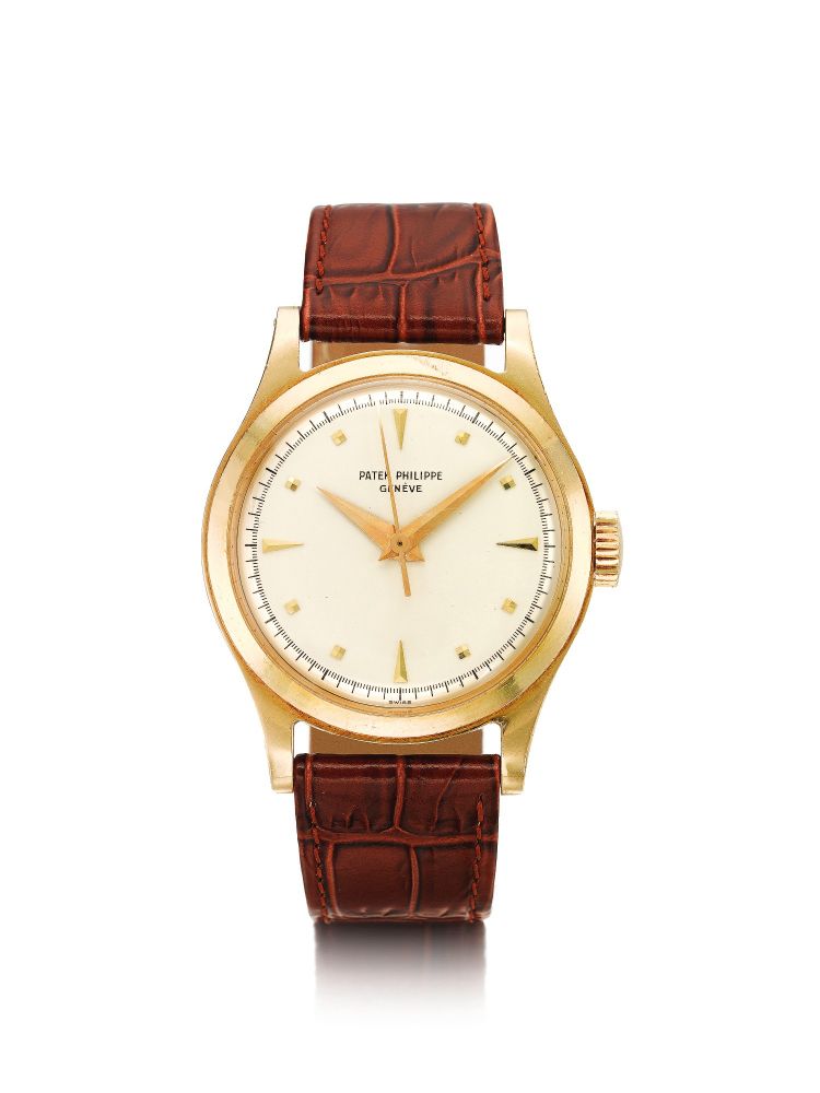 PATEK PHILIPPE | REFERENCE 2508 AN EXTREMELY WELL PRESERVED YELLOW GOLD CENTER SECONDS WRISTWATCH, MADE IN 1956