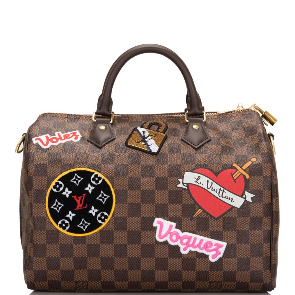 sac louis vuitton avec initiale