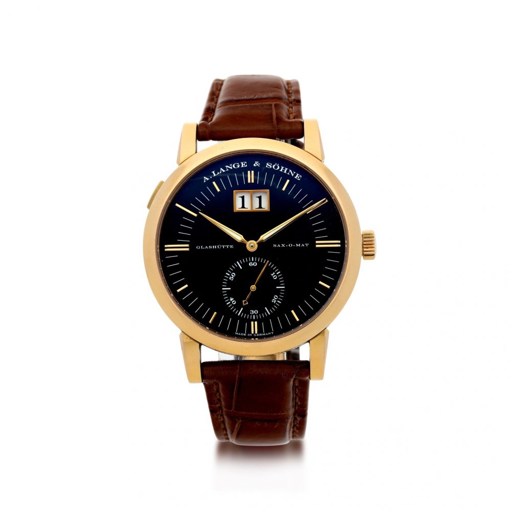 A. LANGE & SÖHNE | REFERENCE 309.031 GRAND LANGEMATIK A PINK GOLD AUTOMATIC WRISTWATCH WITH DATE, CIRCA 2005