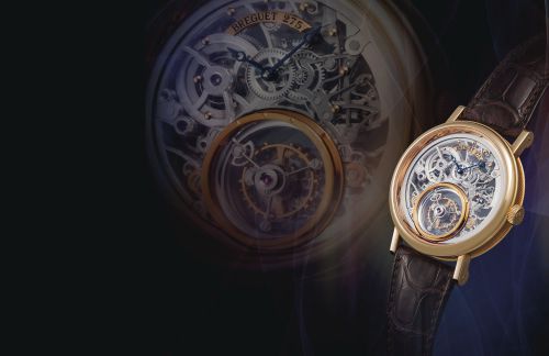 Breguet.A FINE PINK GOLD SKELETONIZED TOURBILLON WRISTWATCH REF 5335 NO 275 MESSIDOR AN 9 CIRCA 2008