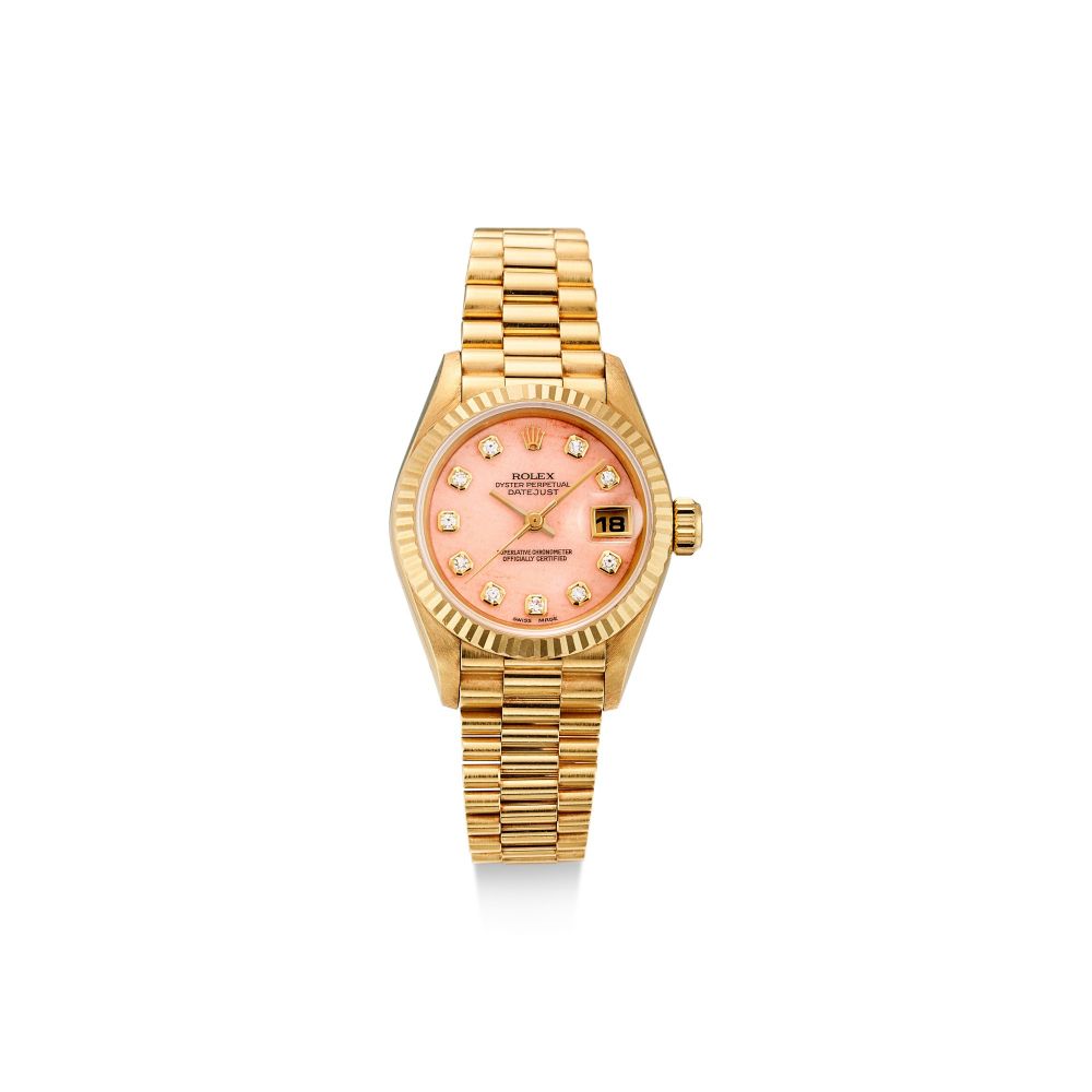 ROLEX OYSTER PERPETUAL Datejust Femme Montre 26MM 18K 750 Or 6917 Beau État  EUR 6.278,90 - PicClick FR