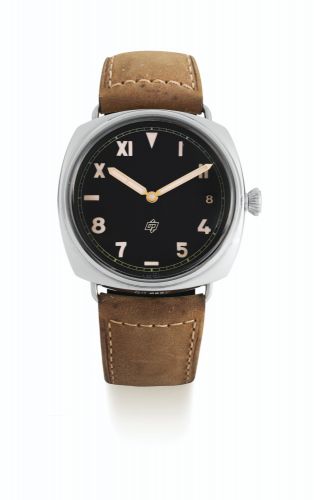 Panerai.A STAINLESS STEEL CUSHION-FORM WRISTWATCH WITH DATE, 3-DAY POWER RESERVE AND CALIFORNIA DIAL PAM00424 NO O0873/1500 RADIOMIR CALIFORNIA 3 DAYS ACCIAIO CIRCA 2012