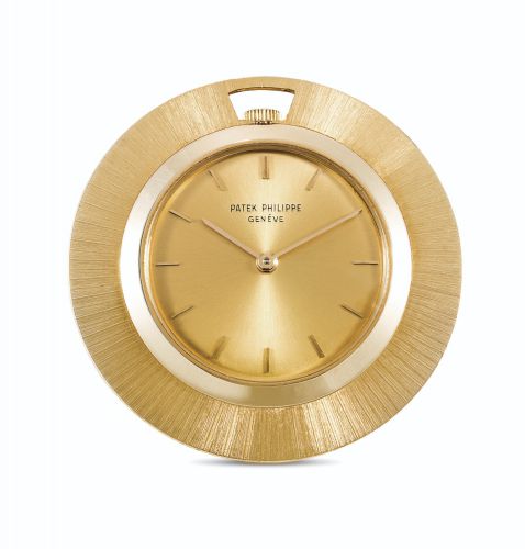 Patek Philippe.A YELLOW GOLD OPEN-FACED KEYLESS LEVER WATCH REF 3472 MVT 793461 CASE 2632582 MADE IN 1963