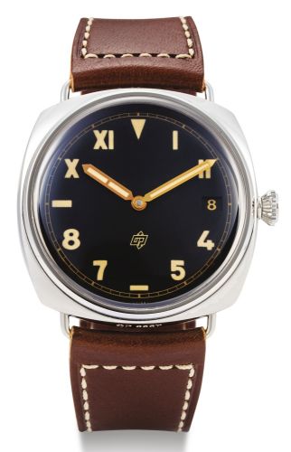 Panerai.A STAINLESS STEEL CUSHION-FORM WRISTWATCH WITH DATE, 3-DAY POWER RESERVE AND CALIFORNIA DIAL PAM00424 NO 0081/1500 RADIOMIR CALIFORNIA 3 DAYS ACCIAIO CIRCA 2012.A STAINLESS STEEL CUSHION-FORM WRISTWATCH WITH DATE, 3-DAY POWER RESERVE AND CALIFORNI