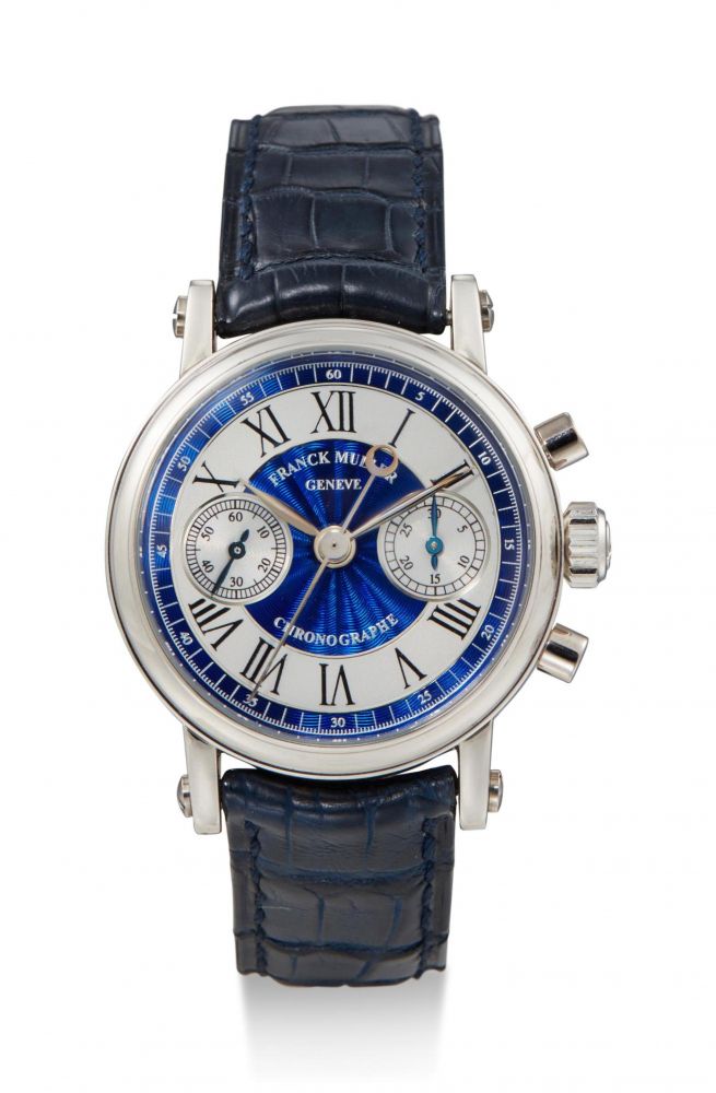 FRANCK MULLER | THE COMPLICATION, REFERENCE 2860, A WHITE GOLD CHRONOGRAPH WRISTWATCH, CIRCA 1998