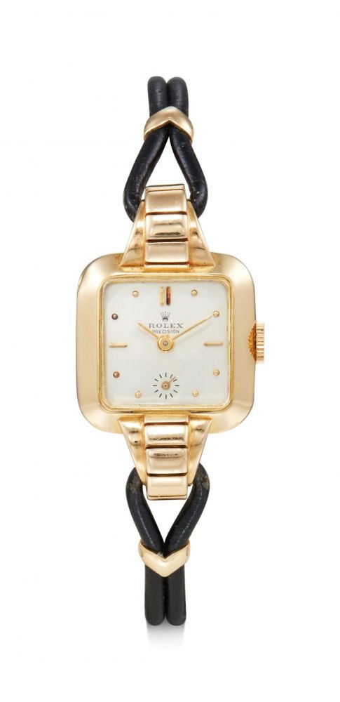 ROLEX | REFERENCE 4381, A YELLOW GOLD WRISTWATCH, CIRCA 1945