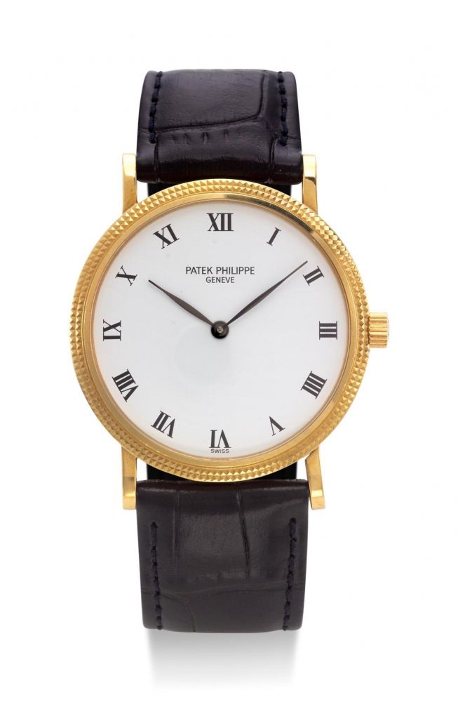 PATEK PHILIPPE | REF 3992, A YELLOW GOLD WRISTWATCH, CIRCA 1995